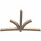 Ekena Millwork Davenport Smooth Timber Gable Bracket, Douglas Fir, 108"W x 72"H x 5 1/2"D x 5 1/2"F, 16/12 Pitch GBW108X72X0606DAV00SDF - alternate 4